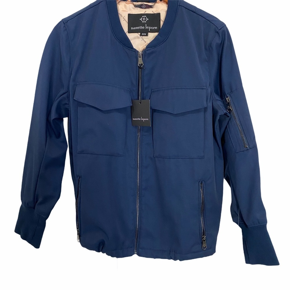 NEW Nanette Lepore Women's Bomber Jacket Medium
